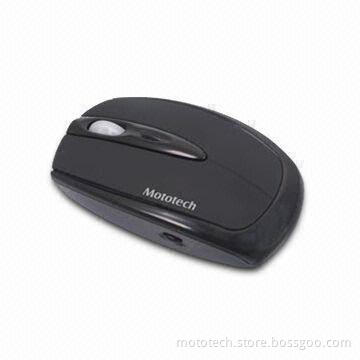 1,000DPI RF Mouse in Ergonomic Design, with 10m Working Distance and Mini Receiver